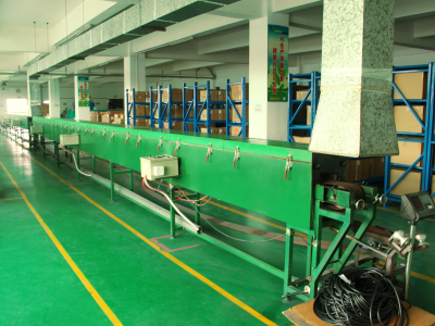 Rubber extrusion line