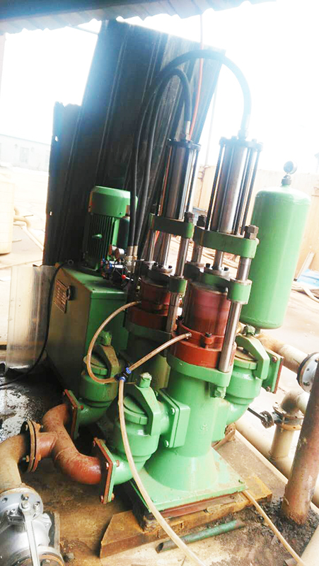 印染廠(chǎng)柱塞泥漿泵使用現場(chǎng)2