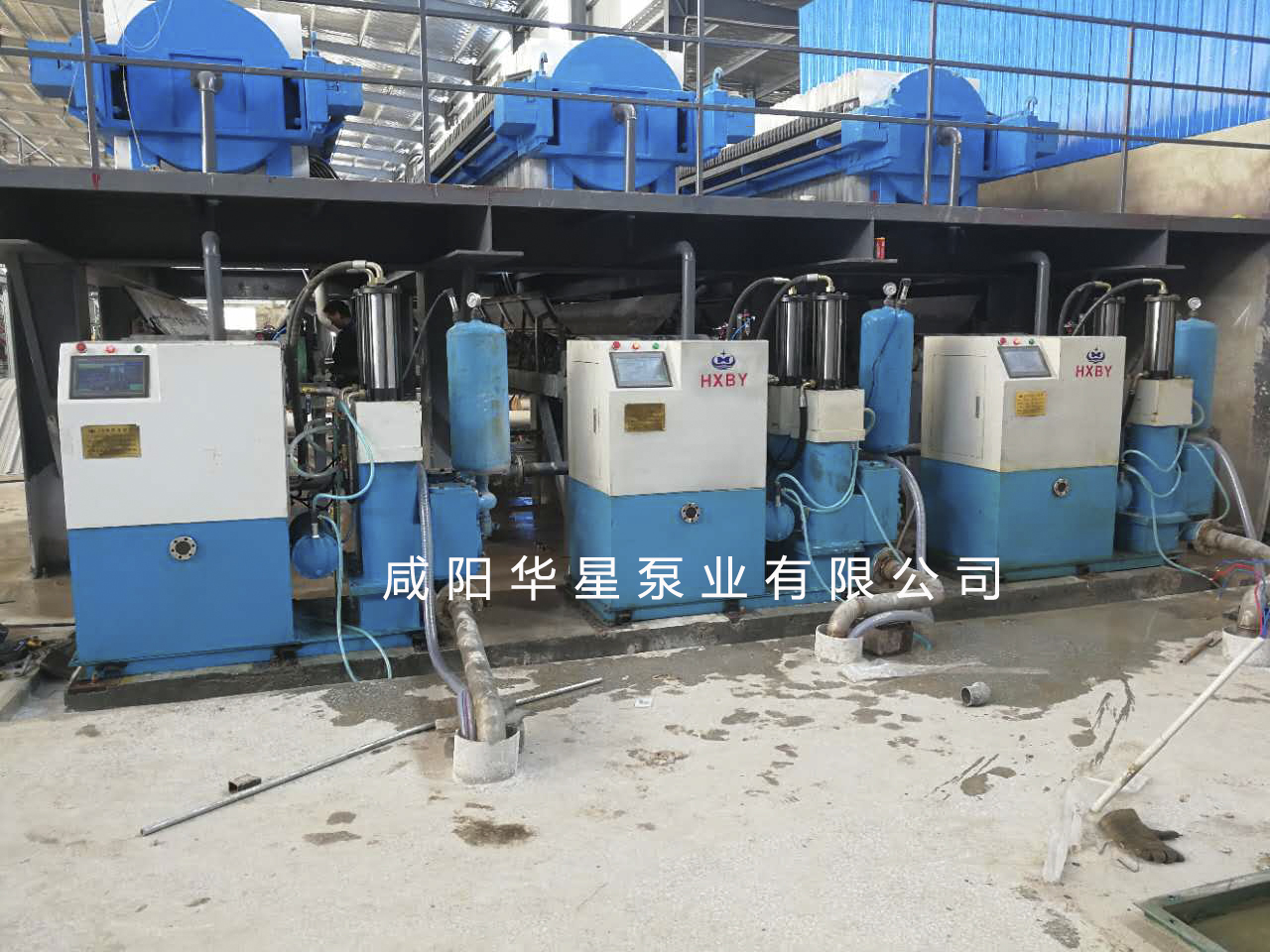 智能泵客戶(hù)使用現場(chǎng)