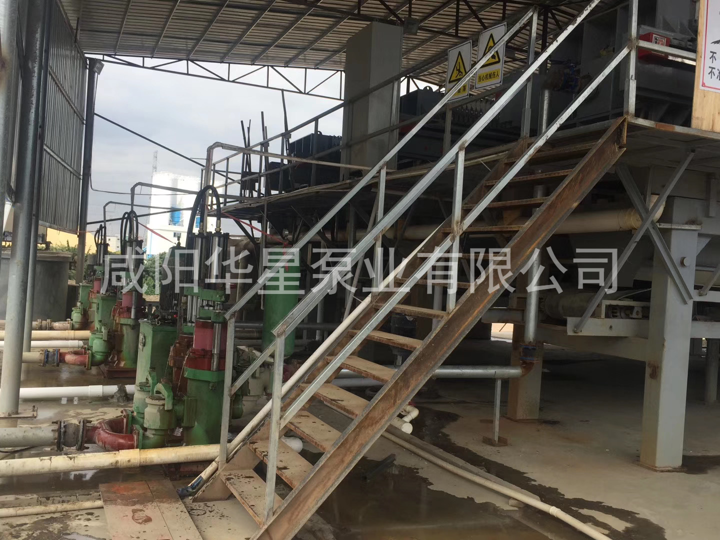 陶瓷柱塞泵使用現場(chǎng)河道調蓄池河道清淤現場(chǎng)