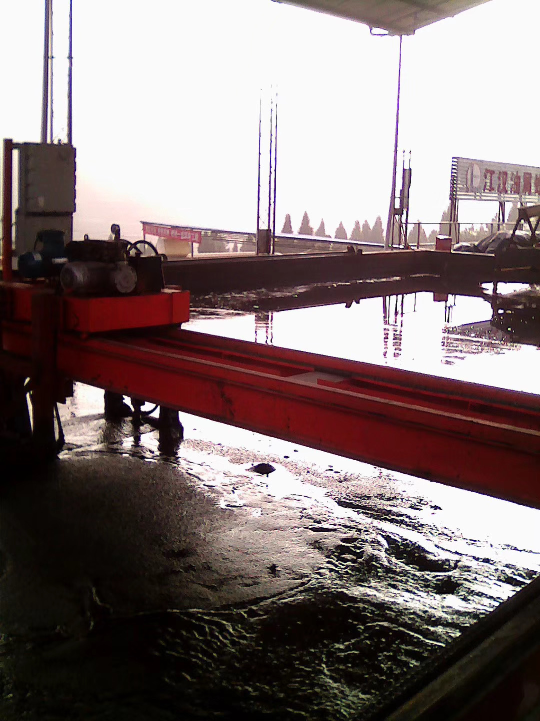 陶瓷柱塞泵使用現場(chǎng)油田項目建設